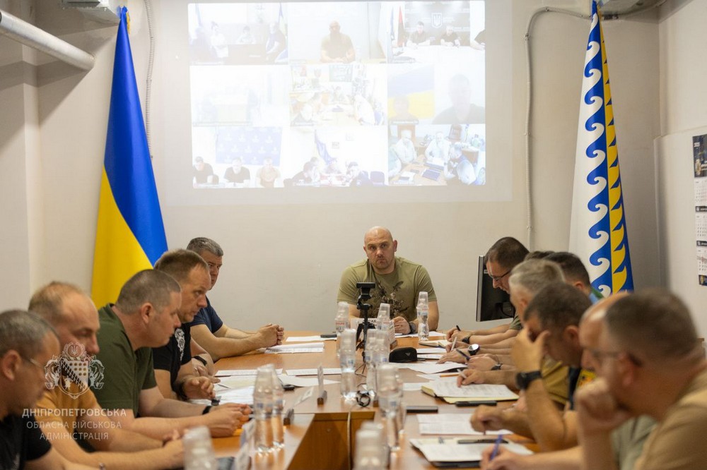 на Дніпропетровщині відбулася чергова Рада оборони області (фото)