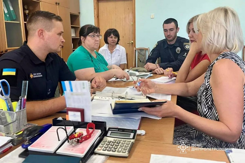 на Нікопольщині офіцер рятувальник 3