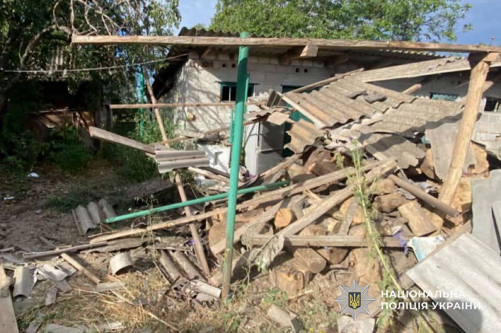 наслідки обстрілів Нікопольщини та Синельниківщини зафіксували правоохоронці 6
