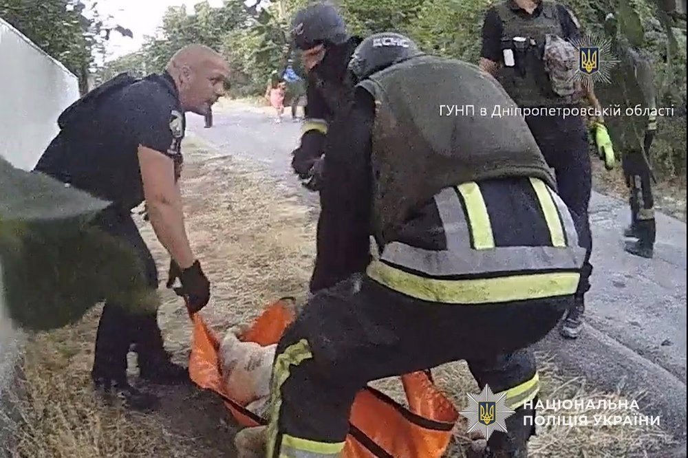 як рятували пораненого у Нікополі 8 серпня, показали правоохоронці