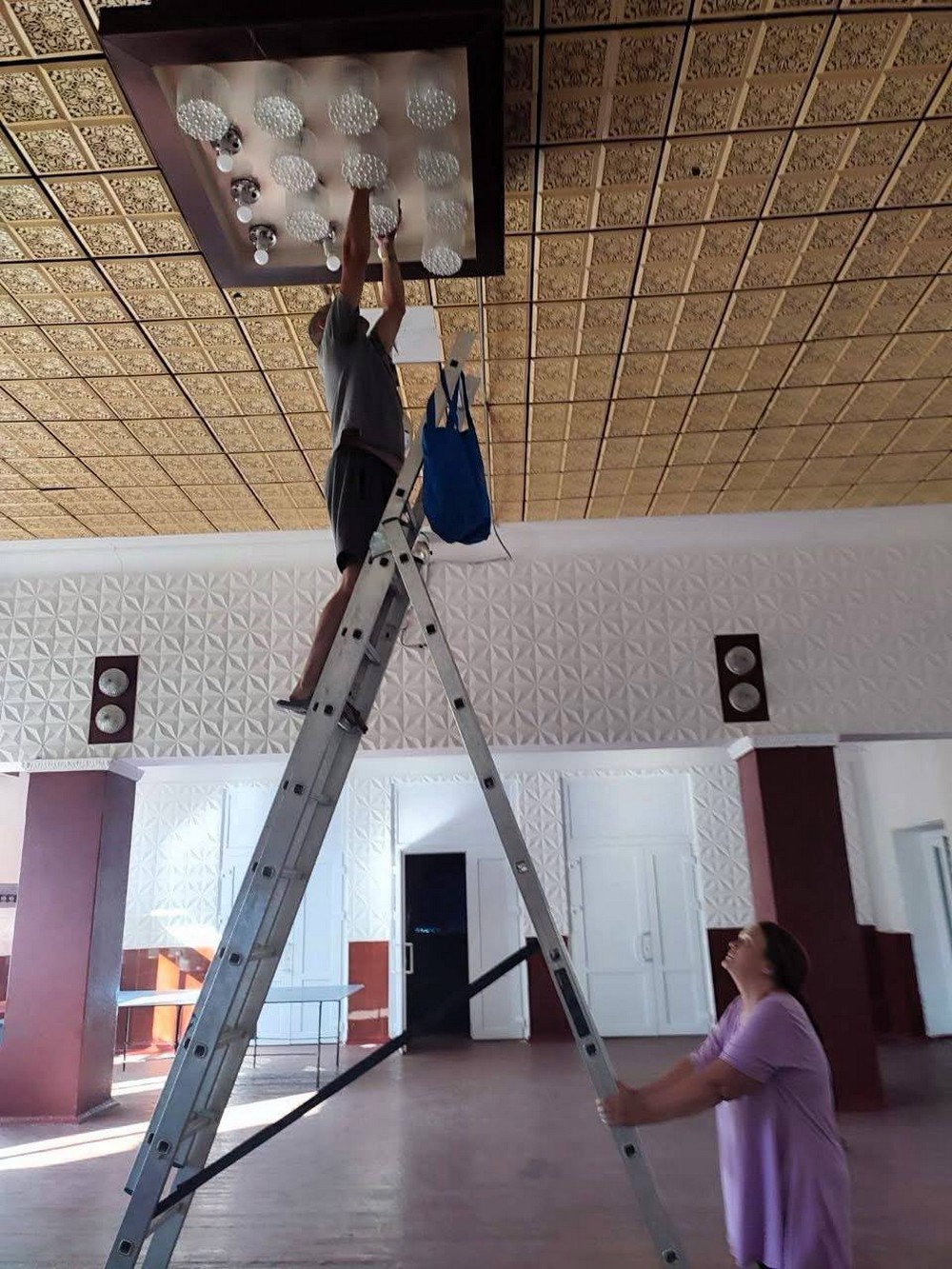 У Дмитрівці на Нікопольщині відремонтували будинок культури: фото