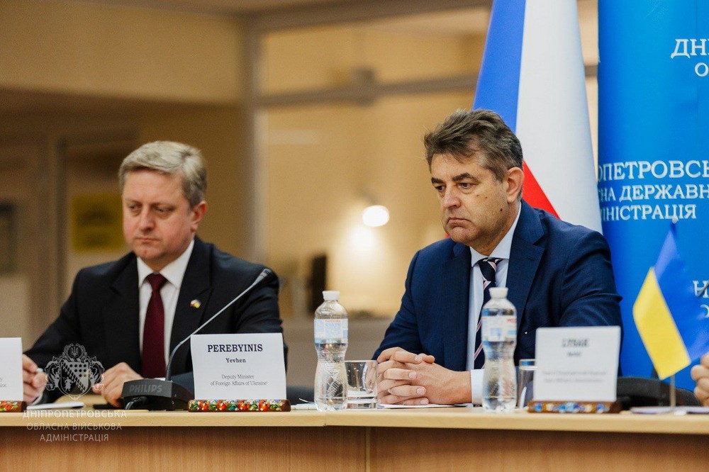 Дніпропетровщину відвідала делегація з Чехії: обіцяють допомогу Нікопольщині, Синельниківщині, Дніпру, Кривому Рогу