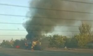 Ось, що буває з орками, які полюбляють кататися вздовж колишнього Каховського водосховища і «тертися» біля «балаганів» у Кам’янці-Дніпровській