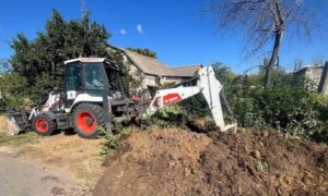У Червоногригорівській громаді на НІкопольщині тривають роботи із заміни водогону.