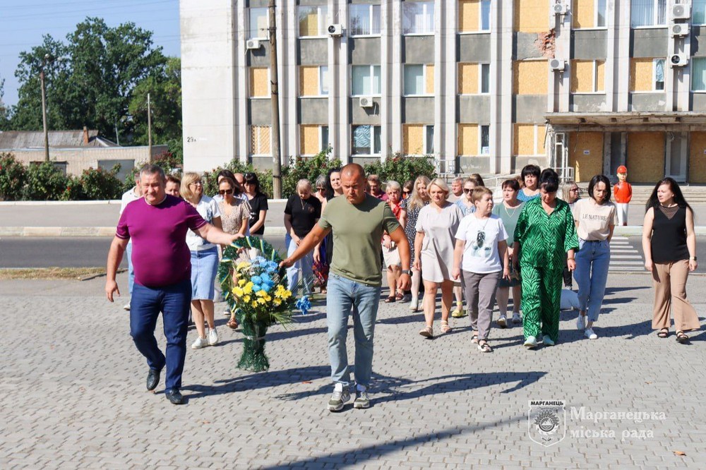 У Марганці сьогодні пройшли урочистості