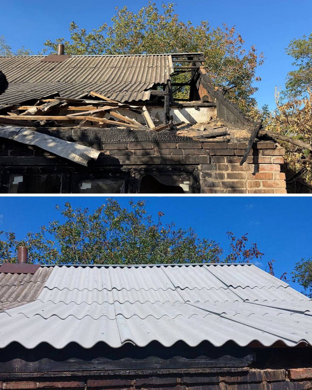 У Нікополі мешканцям повертають дахи над головою: фото