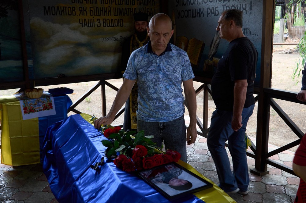 у Нікополі сьогодні провели в останню путь Захисника 5