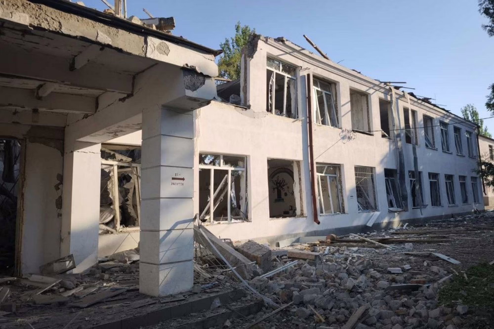 ворог атакував вдень Нікополь і район