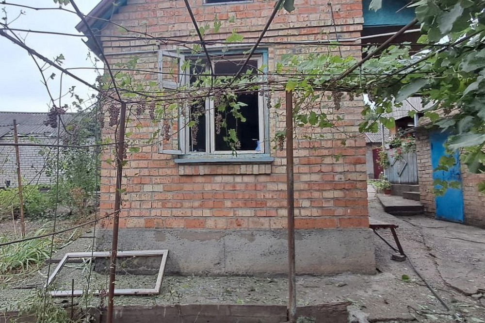 ворог атакував вдень Нікополь і район 8