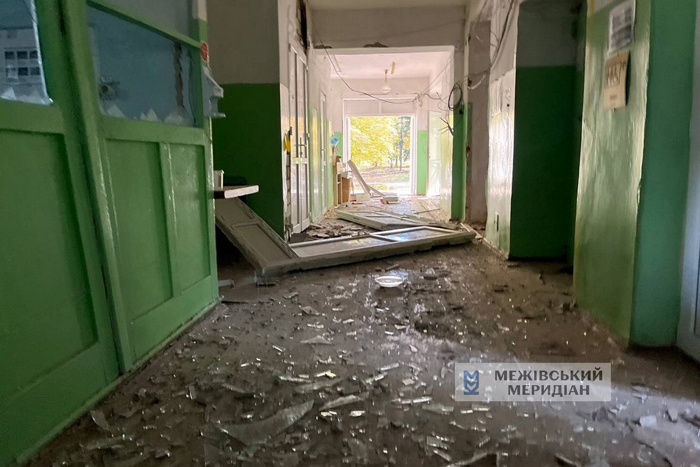 Так у Межовій на Дніпропетровщині виглядає сьогодні розбомблена лікарня: фото