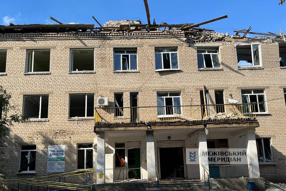 Так у Межовій на Дніпропетровщині виглядає сьогодні розбомблена лікарня: фото