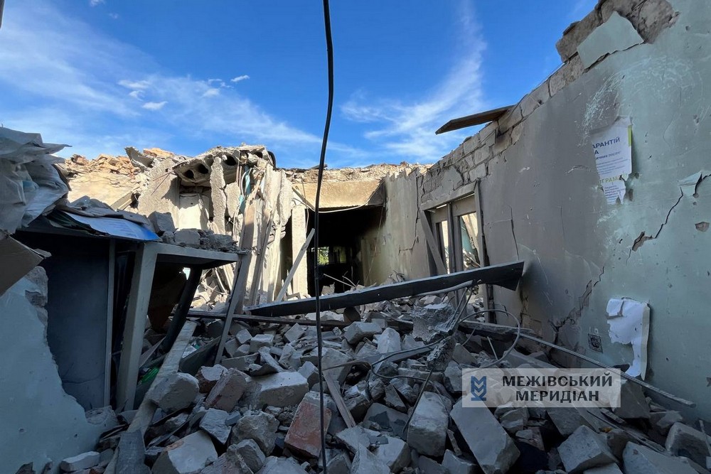 Так у Межовій на Дніпропетровщині виглядає сьогодні розбомблена лікарня: фото