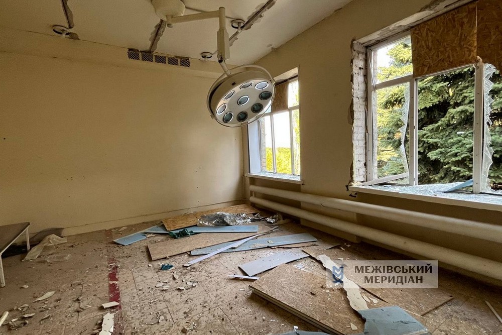 Так у Межовій на Дніпропетровщині виглядає сьогодні розбомблена лікарня: фото