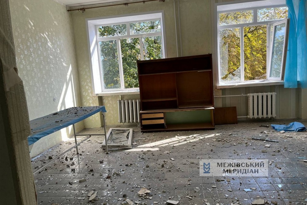 Так у Межовій на Дніпропетровщині виглядає сьогодні розбомблена лікарня: фото