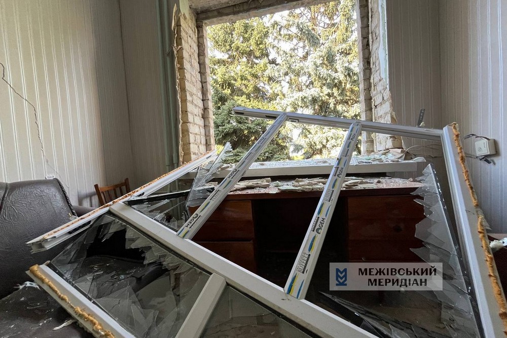 Так у Межовій на Дніпропетровщині виглядає сьогодні розбомблена лікарня: фото