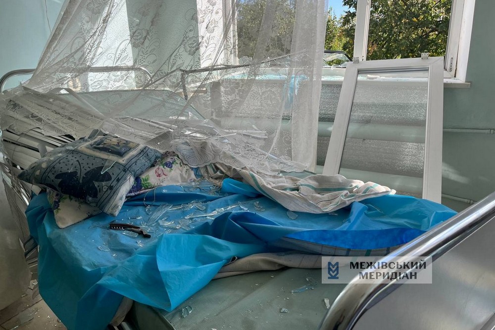 Так у Межовій на Дніпропетровщині виглядає сьогодні розбомблена лікарня: фото