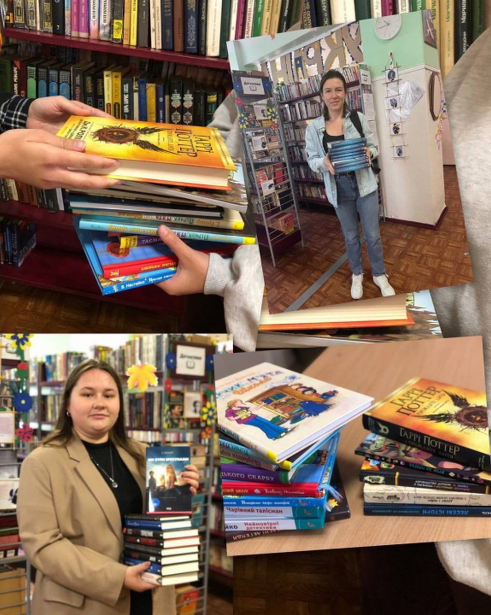 Флешмоб «ЯБІБЛІОТЕКАРТОМУЩО», дарування книг і творчі виставки: як у Покрові відзначили День бібліотекаря