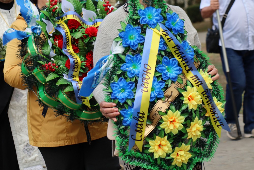 Загинув 15 місяців тому: на Нікопольщині сьогодні провели в останню дорогу полеглого Захисника (фото)