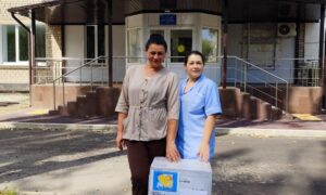 Лікарня Нікополя отримала спеціальне медичне харчування  від благодійників 2