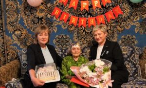 Мешканка Нікополя сьогодні відзначає 100 річний ювілей