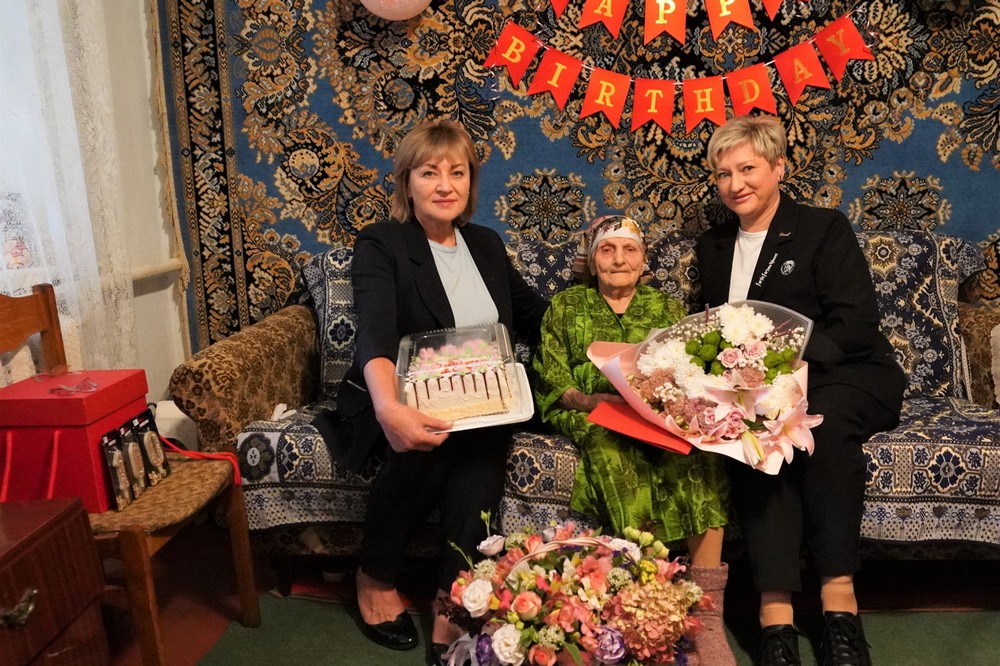 Мешканка Нікополя сьогодні відзначає 100 річний ювілей 2