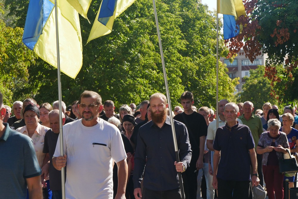 Покров сьогодні провів в останню путь полеглого Захисника 3