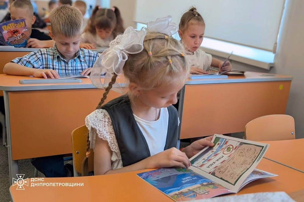 Школярів Нікопольщини навчають правилам мінної безпеки (фото) 2