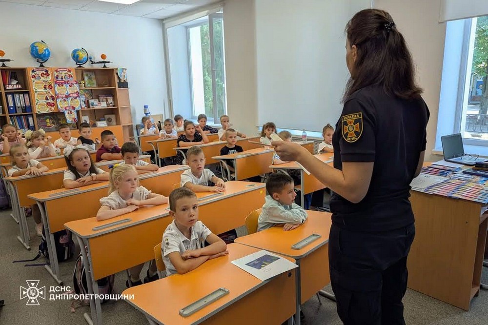 Школярів Нікопольщини навчають правилам мінної безпеки (фото) 7