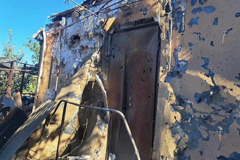  У Нікополі сьогодні постраждав чоловік,є руйнування