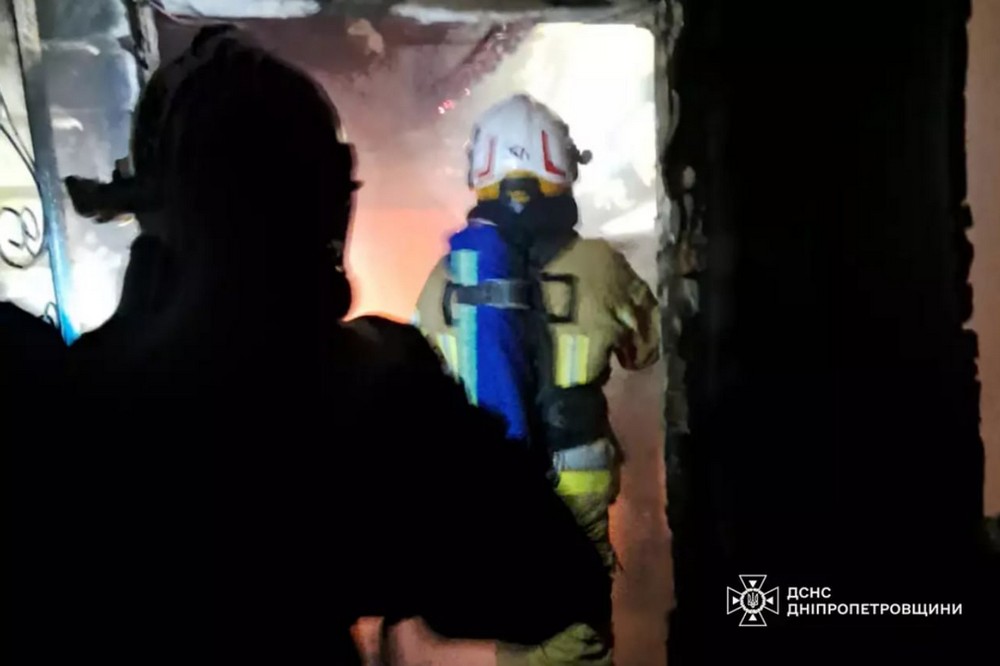 Вночі на Нікопольщині горів приватний будинок (фото)