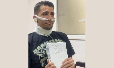 Із лікарні Дніпра зник військовий, який 5 днів добирався до своїх з перерізаним горлом – ЗМІ