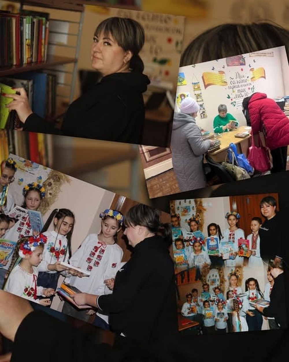 Флешмоб «ЯБІБЛІОТЕКАРТОМУЩО», дарування книг і творчі виставки: як у Покрові відзначили День бібліотекаря