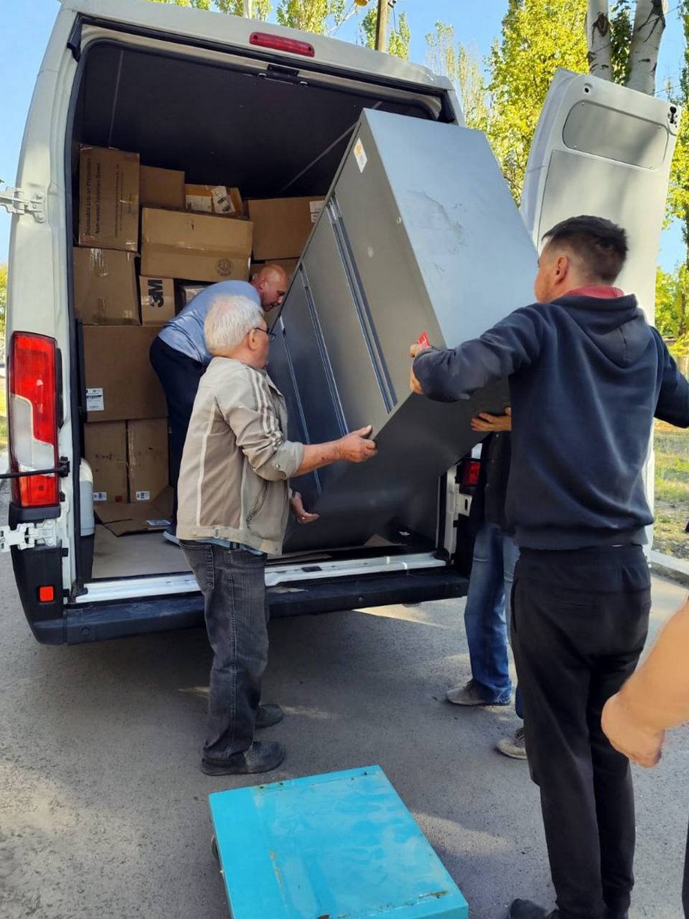Лікарні Нікополя, Марганця і Покрова отримали гуманітарну допомогу з США (фото)