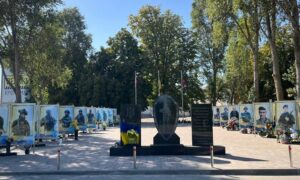 На Алеї Пам’яті і Слави у Червоногригорівській громаді з’явилися нові портрети Захисників (фото)