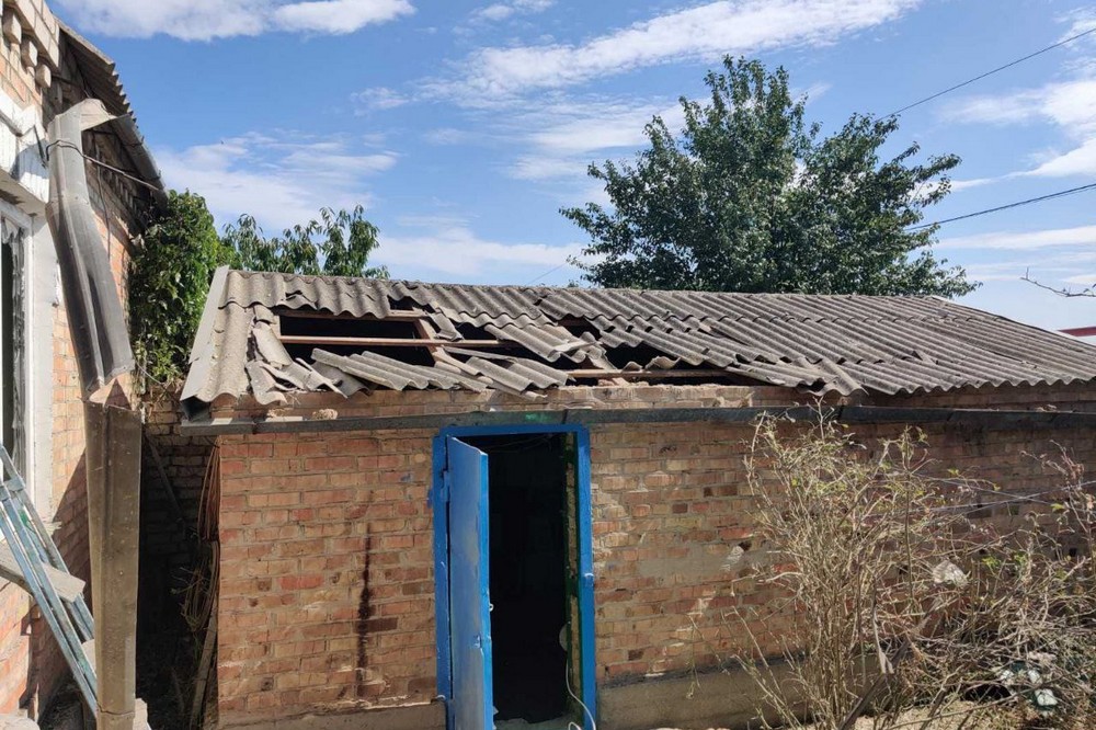 ворог атакував Нікополь і район 5