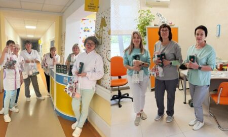 Медики дитячої лікарні Нікополя дякують благодійникам за подарунки і допомогу в організації свята (фото)