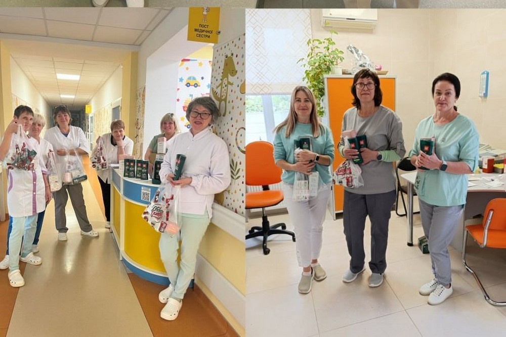 Медики дитячої лікарні Нікополя дякують благодійникам за подарунки і допомогу в організації свята (фото)