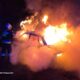 У Дніпрі на вулиці згорів «ВАЗ-21099» (фото)