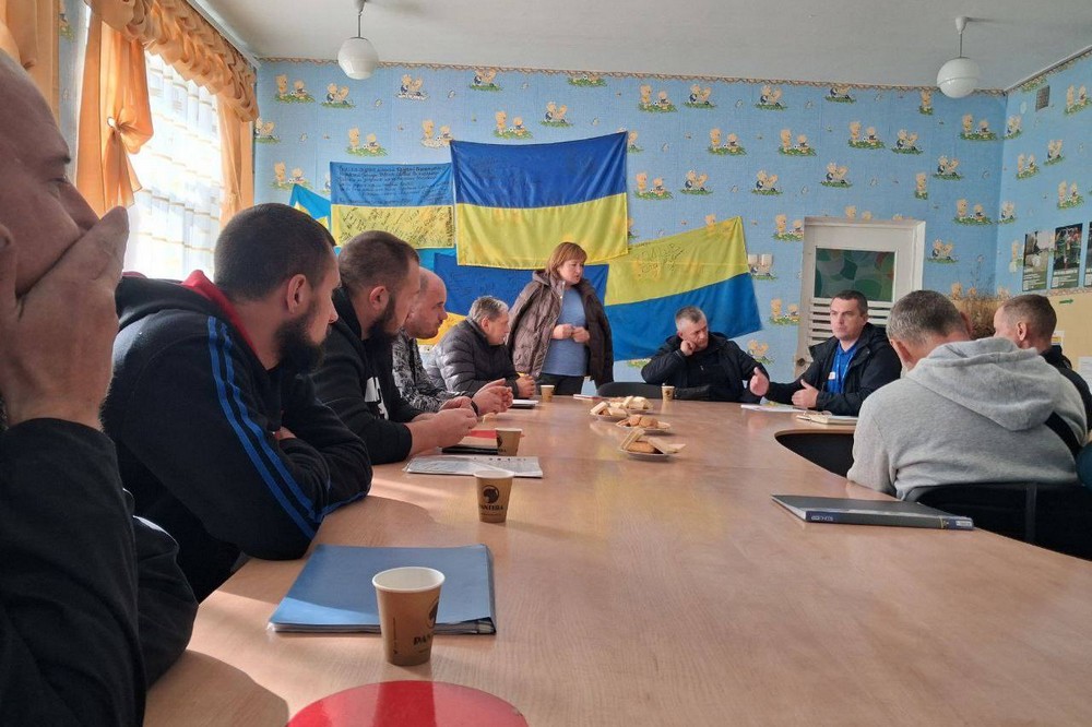 У Мирівській громаді ветерани зустрілися з представниками БФ «Право на захист» (фото)