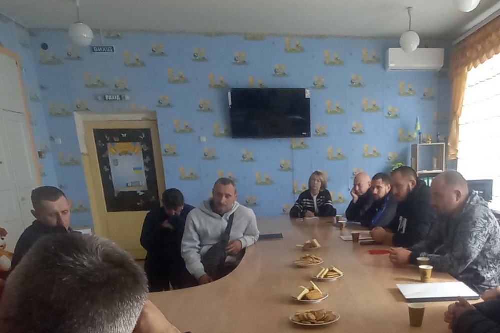 У Мирівській громаді ветерани зустрілися з представниками БФ «Право на захист» (фото)