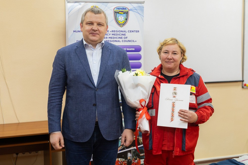 Медики Дніпропетровщини отримали відзнаки