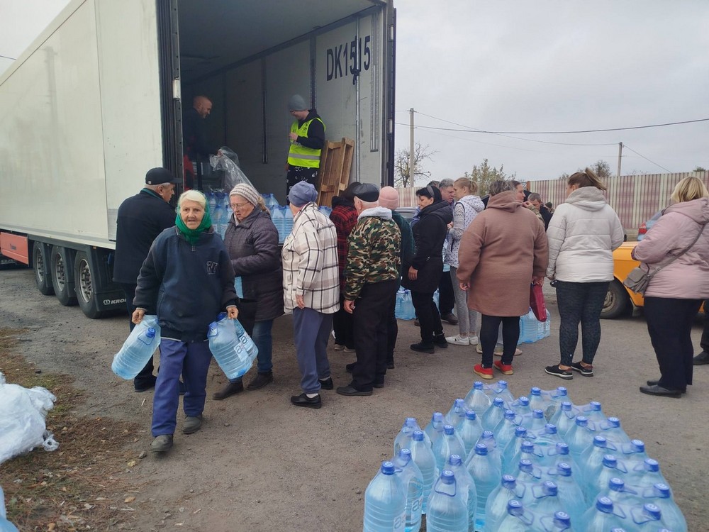 Мешканці села Топила на Нікопольщині отримали воду: фото