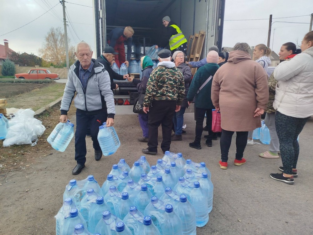 Мешканці села Топила на Нікопольщині отримали воду: фото