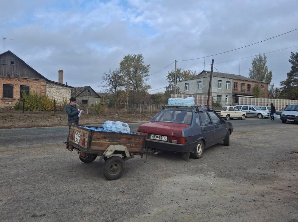 Мешканці села Топила на Нікопольщині отримали воду: фото