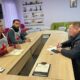 Начальник Нікопольської РВА Іван Базилюк зустрівся з Червоним Хрестом. Головна тема зустрічі - допомога мешканцям Нікопольщини.