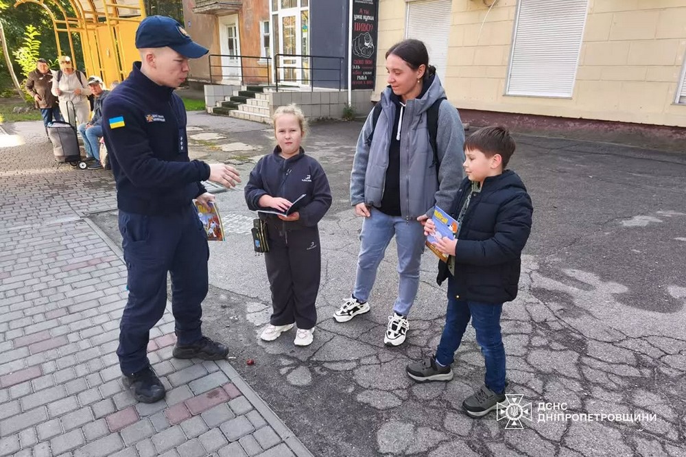 Дітей Нікополя навчали правилам мінної безпеки 3