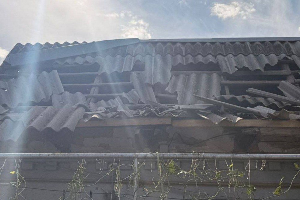 Побиті будинки у Нікополі 2
