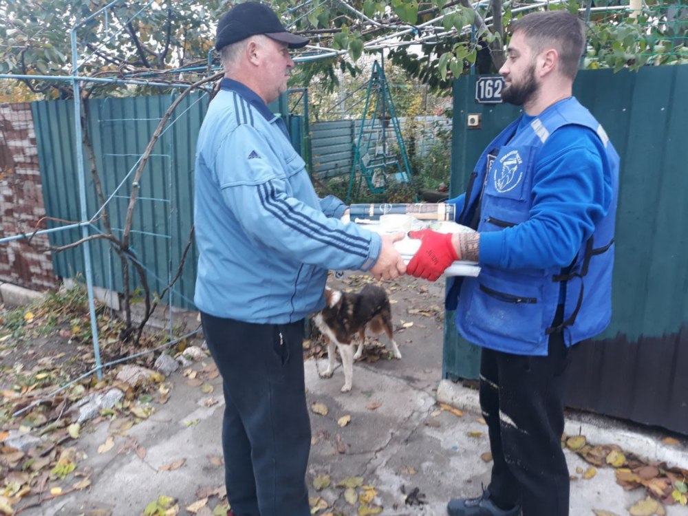 У Нікополі сьогодні люди отримали допомогу 4 У Нікополі сьогодні люди отримали допомогу 4