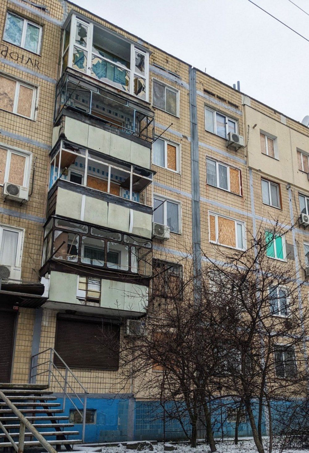 Відновлення пошкодженого житла у Нікополі