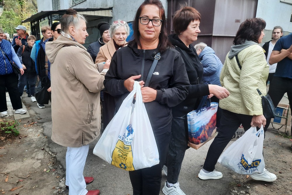 Жителі Нікополя отримали продуктові набори 6